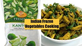 Indian Frozen Vegetable Cookin Kantola Shaak Kankoda Spine Teasle Gourd
