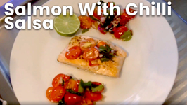 Salmon With Chilli Salsa