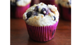 Homemade Blueberry Muffin