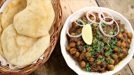 How To Make Chole Bhature - Quick Chole Bhature Recipe- Punjabi Chole Masala Recipe - Neelam Bajwa