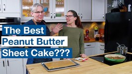Glen Makes The Most Watched Peanut Butter Texas Sheet Cake Recipe