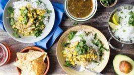 Chicken Chile Verde - Easy Slow Cooker Meals