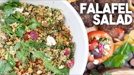 Deconstructed Falafel Salad - Gluten Free - Vegetarian - Vegan