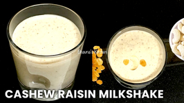 Kaju Draksh Milkshake / Cashew Raisin Milkshake