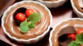 Chocolate Mousse - Eggless And Gelatin Free Mousse Recipe - Divine Taste With Anushruti