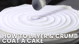 How to Layer and Crumb-Coat a Cake