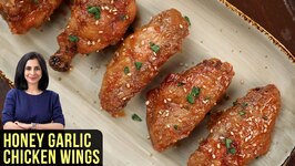 Honey Garlic Chicken Wings Recipe  How To Make Chicken Wings  Chicken Starter Recipe By Tarika