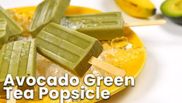 Avocado Green Tea Popsicle
