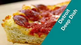 Make Detroit Deep Dish Pizza