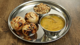 Rajasthani Dal Bati Recipe - How To Make Dal Baati Churma - Main Course Recipe - Varun