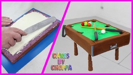 Playable Pool Table Cake (How To)