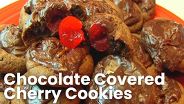 Betty's Fancy Chocolate Covered Cherry Cookies - Christmas