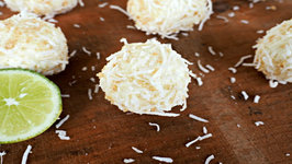 Dessert - Key Lime Coconut Cheesecake Balls