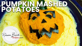 Pumpkin Mashed Potatoes - Halloween Recipe