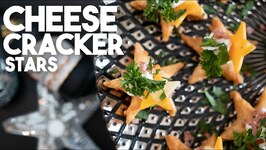 Cheese Cracker Stars - Canape Perfect