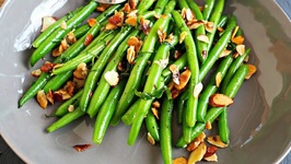 Side Dish Recipe-Sauteed Green Beans With Almonds And Tarragon
