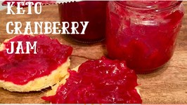 Keto Homemade Cranberry Jam