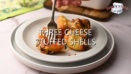Three Cheese Stuffed Shells (Meatless)