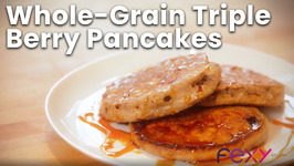 Whole-Grain Triple Berry Pancakes
