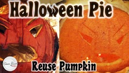 Halloween Pumpkin Pie Recipe From Old Jack O Lantern - Use your Halloween Pumpkin