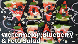 Side Recipe - Watermelon, Blueberry And Feta Salad