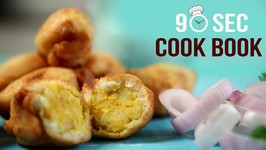 How To Make Bread Roll - 90 Seconds Cook Book - Veg Potato Snack - Quick & Easy Snacks Recipe