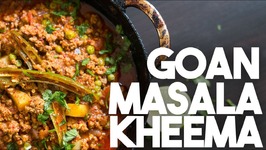 Goan MASALA KHEEMA - Spiced Ground Beef Curry