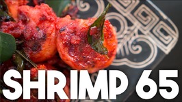 SHRIMP Or PRAWN 65  Perfect Bar Snack With Spicy Dry Preparation
