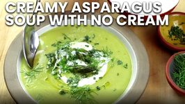 Creamy Asparagus Soup with No Cream