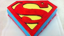 Superman / Man Of Steel Cake (How To)