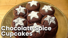 Chocolate Spice Cupcakes- Christmas