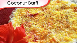 Sweet Coconut Candy Recipe  Nariyal Barfi Recipe by Annuradha Toshniwal  Ramzan Special Recipe