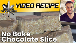 No Bake Chocolate Slice