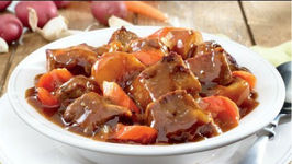 Beef And Bourbon Stew - Slow Cooker