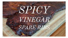 Spicy Vinegar Spare Ribs - Superbowl Snacks