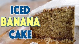 1930 Iced Banana Cake