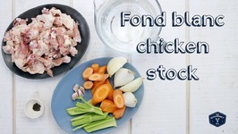 Fond Blanc Chicken Stock In A Pressure Cooker