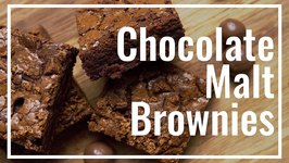 Chocolate Malt Brownies