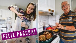 FELIZ PASCUA (en Cuarentena) - Cocinando Cordero Asado al Horno con Papas en Canadá
