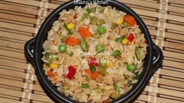 Pressure Cooked Veg Fried Rice / Quickest Instantly