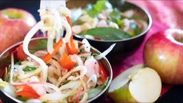 Asian Apple Noodle Salad - Easy Healthy Recipe