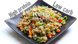 The Best Vegan Keto Cauliflower Fried Rice With Tofu
