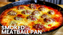 Smoked Meatball Pan - English Grill - And BBQ -Recipe