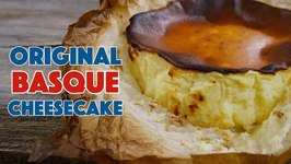 Original Basque (Burnt) Cheesecake Recipe With Homemade Cream Cheese