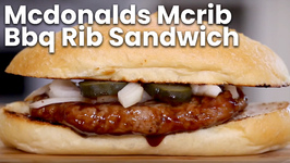 Mcdonalds Mcrib Bbq Rib Sandwich / Homemade Hack