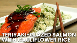 Teriyaki-Glazed Salmon with Cauliflower Rice
