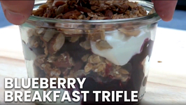 Blueberry Breakfast Trifle