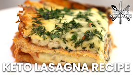 Keto Lasagna Recipe / How To Make Low Carb Pasta Sheets