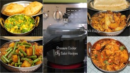 Quick Dry Sabzis in Pressure Cooker Tips Tricks / Dry Sabji