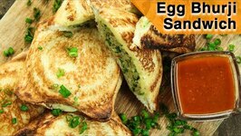 Egg Bhurji Sandwich - Egg Sandwich Recipe - Egg Recipe - Varun Inamdar
